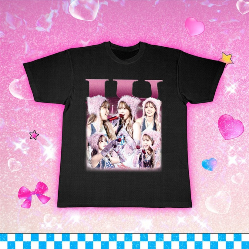 IU Kpop Shirt Lee Jieun Shirt H.E.R. World TourShirt IU Retro Unisex Tshirt